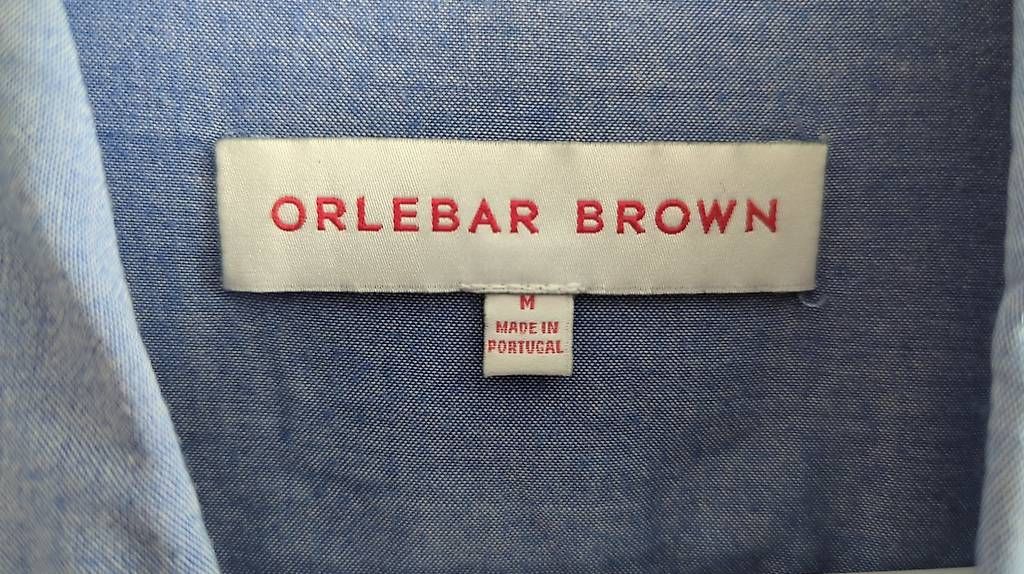Camicie: Orlebar Brown Hemd Denim Look Grösse M – Usato da Zürich venduto da a25_vj72 2