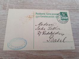 Postkarten Ganzsache Lugano Rodolforatto Lugano