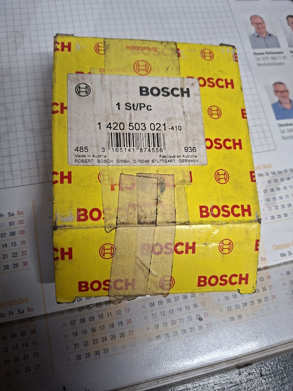 Autres pour métaux et serrurerie: Membrane Bosch Einspritzpumpe Hürlimann – Neuf avec emballage d'origine à Aeschau par Elu2000 3