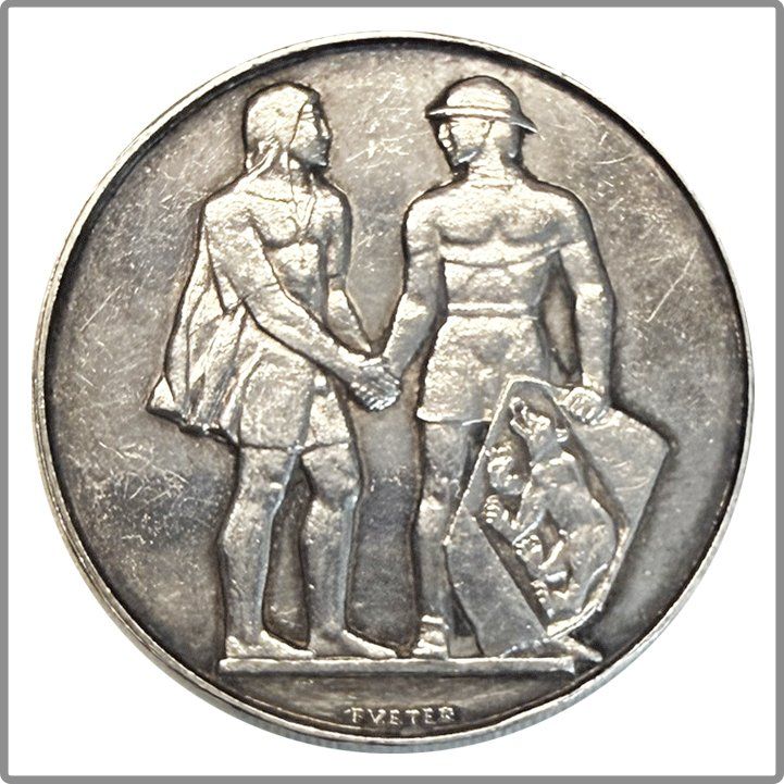 Medaglie: Médaille commémorative Berne 1353-1953 – Usato da Martigny venduto da Numis-World 1