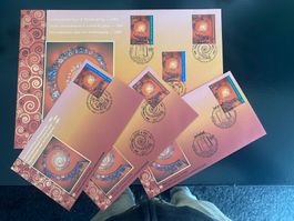 2000 /Uno Onu UN / NY Wien Genf / Trio FDC + 3x FDC