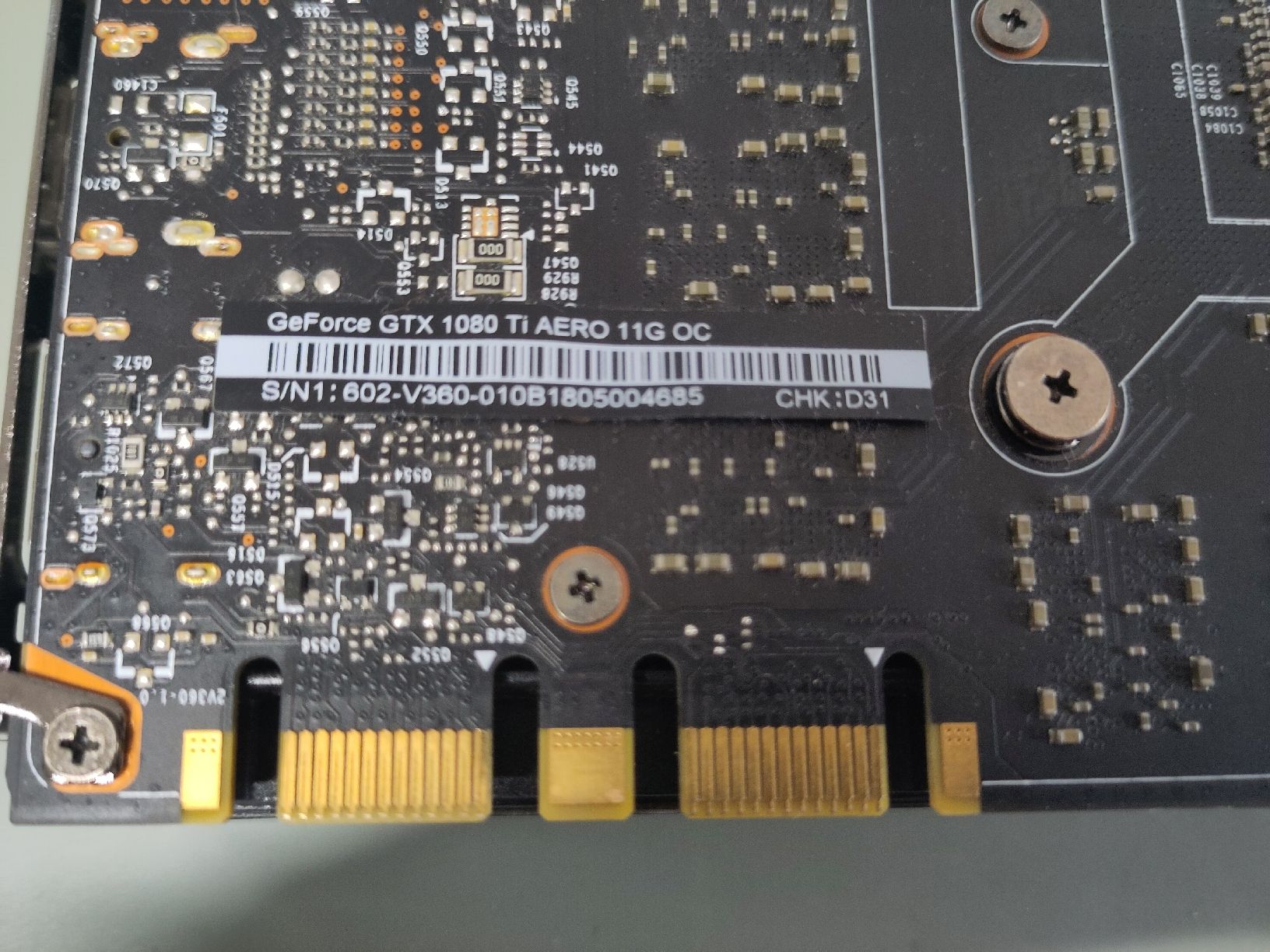 Nvidia Cartes graphiques: 1080TI Aero – Défectueux à Sargans par sve_hjs5 1