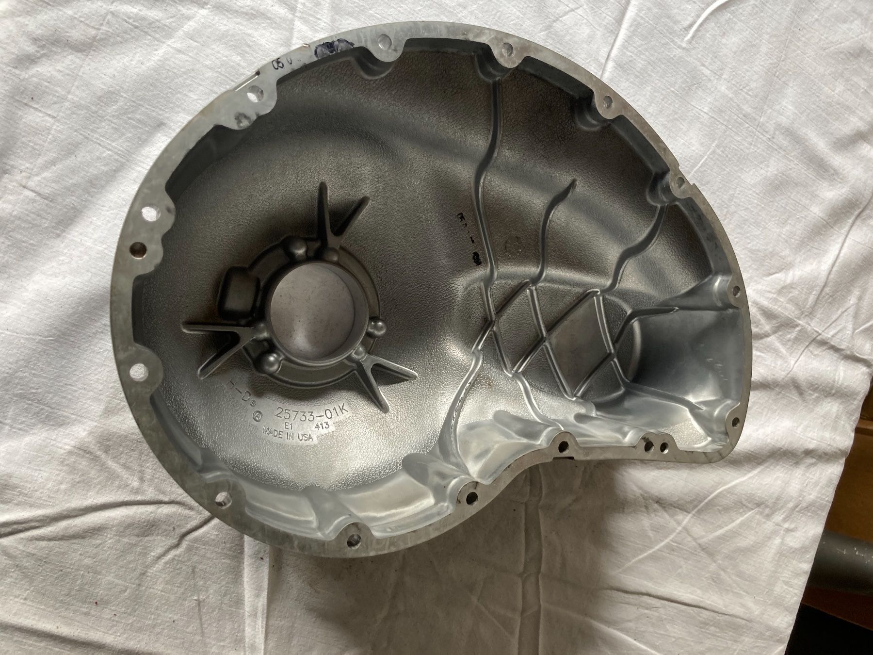 Harley-Davidson Tutti i ricambio per moto: Harley Davidson Primärdeckel V Rod 25733-01K – Usato da Schötz venduto da Harley35 3