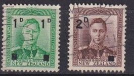 Neuseeland, Mi 268-269 ⊙ , KW €1.00