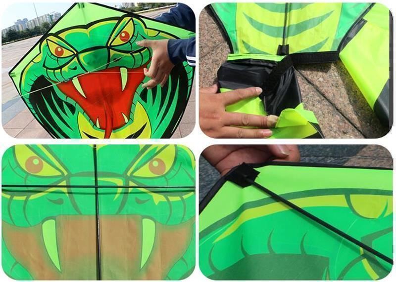 Spielzeuge: Grand cerf-volant serpent cobra – Neu und originalverpackt aus Gurmels von shopathome 1