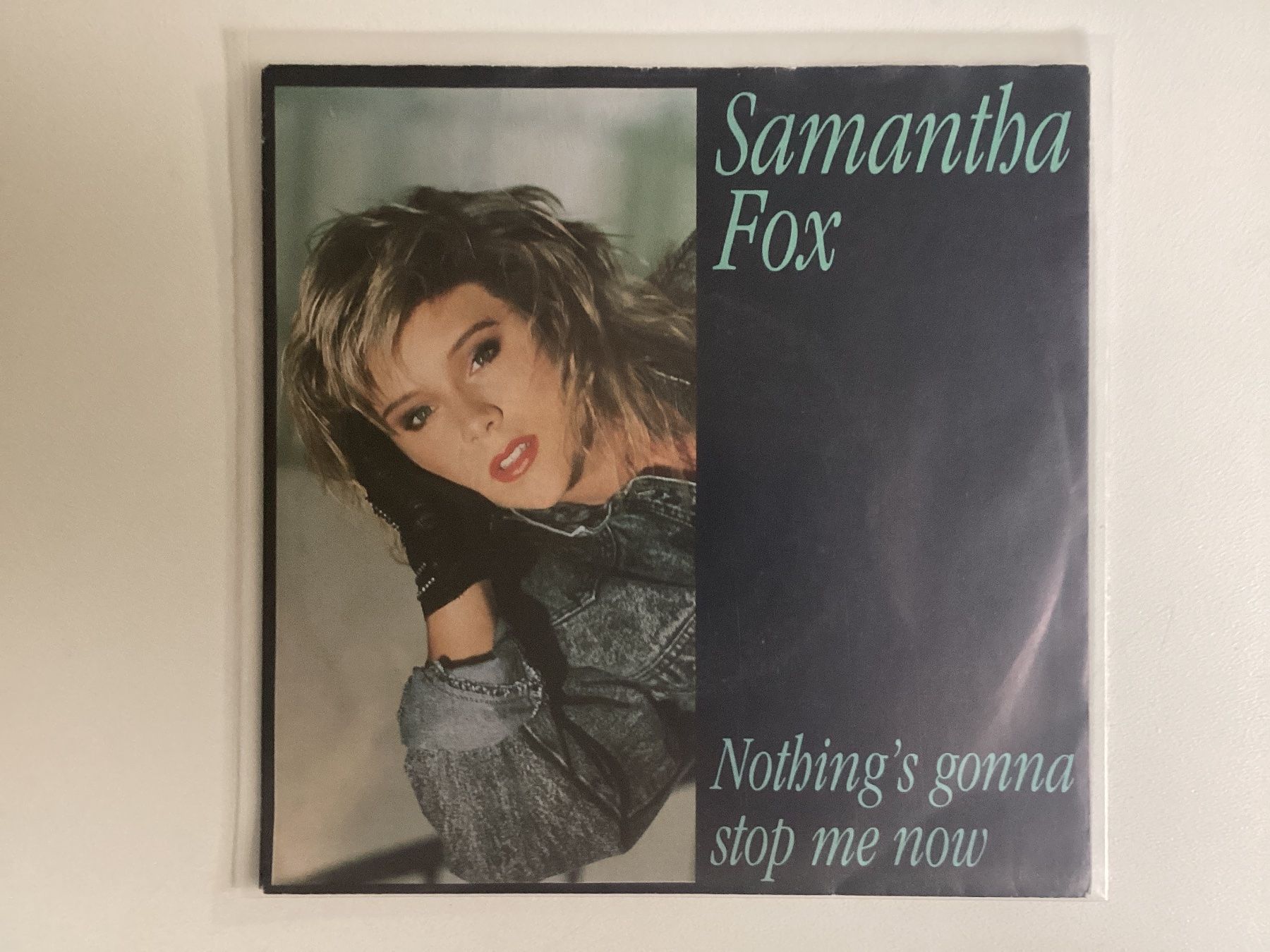 Schallplatten: Samantha Fox Single - Nothing Gonna Stop Me Now – Gebraucht aus Gutenswil von