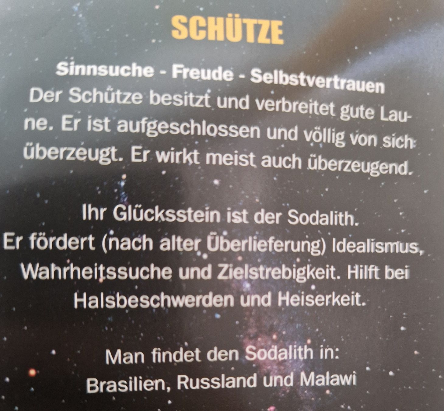 Pendentifs: Glückstein Schütze – Neuf avec emballage d'origine à Graben par pen_mr7n 1