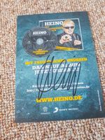 HEINO - Autogramm auf Karte