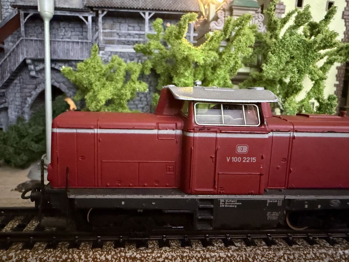 Märklin Modellini di ferrovie: Märklin 3072 DB V100 Güterzug – Usato da Lupsingen venduto da New-Haven 1