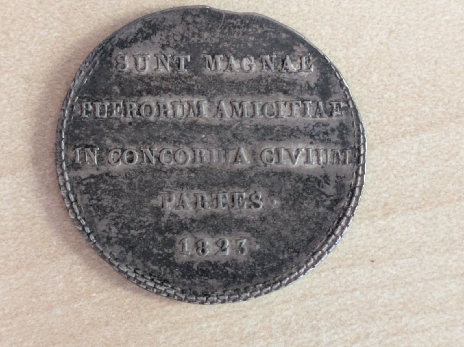 Medaillen: Silbermedaille Bern 1823 Schulfest – Gebraucht aus Bern von Ortelius 1
