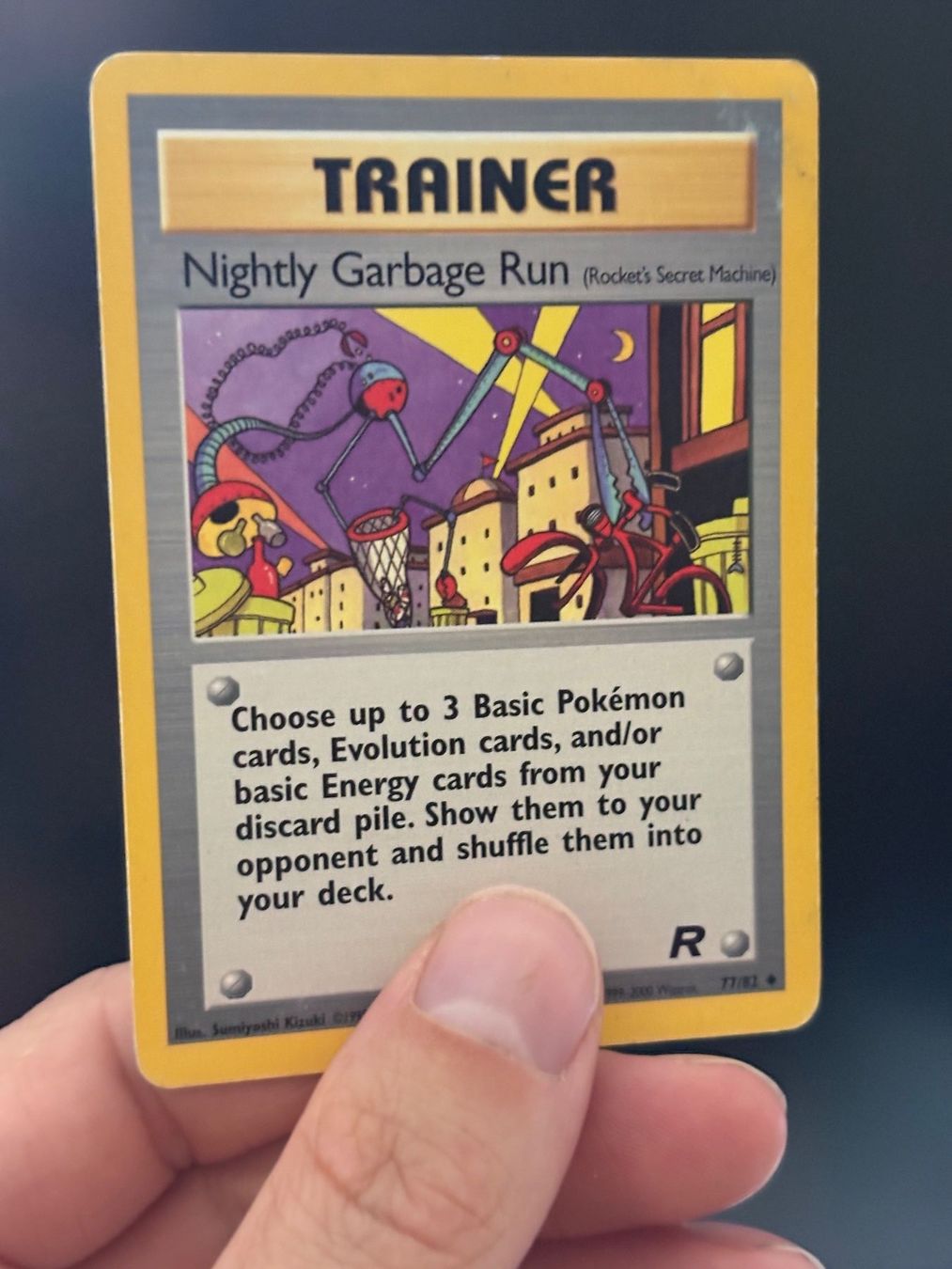 Pokémon Sammelbilder & Trading cards: Nightly Garbage Run 77/82 – TR Team Rocket EN – Gebraucht aus Davos Dorf von WadaDex 2
