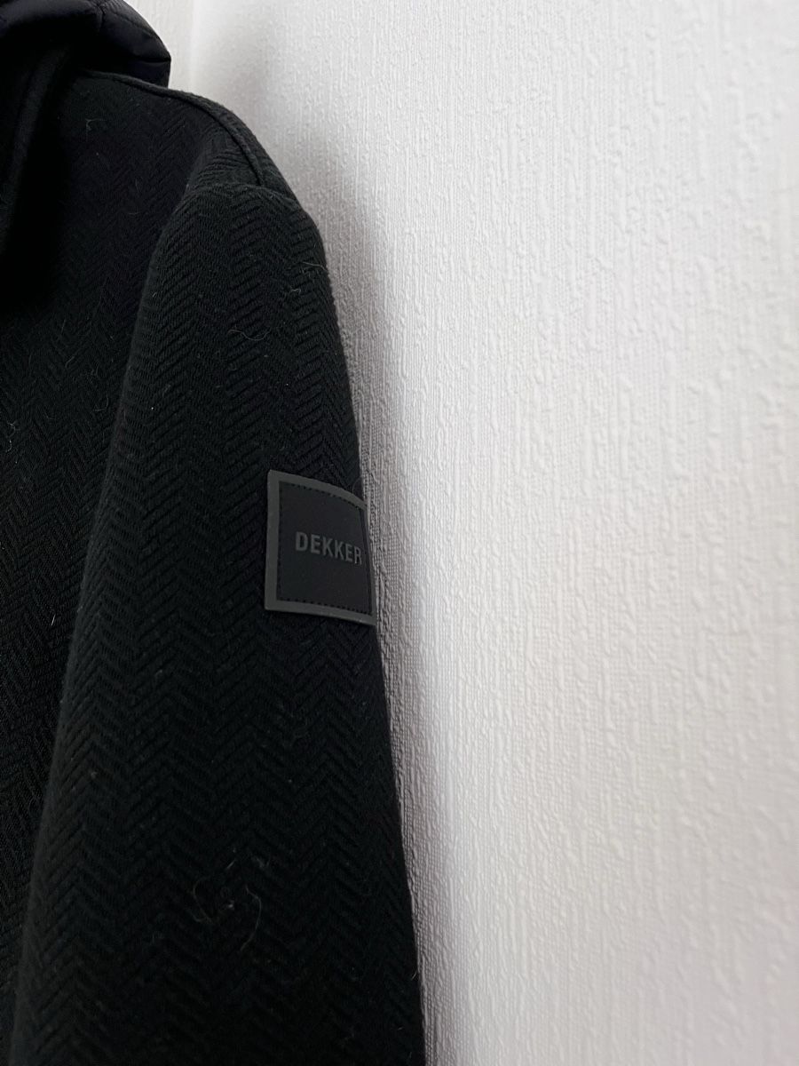 Cappotti: Dekker Black Wool Blend Winter Coat Size M - Excellent! – Usato da Lausanne venduto da Danash 1