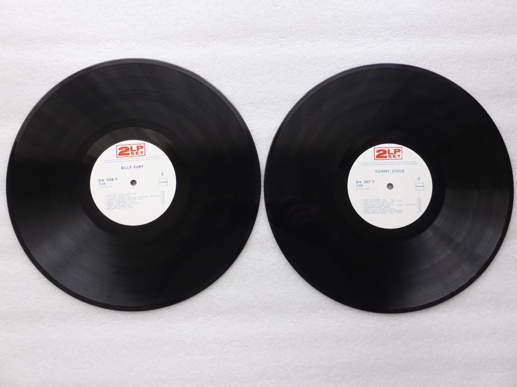 Dischi in vinile: VINYL  DLP  BILLY FURY / TOMMY STEELE – Usato da Küssnacht am Rigi venduto da Sunnestrahl 2