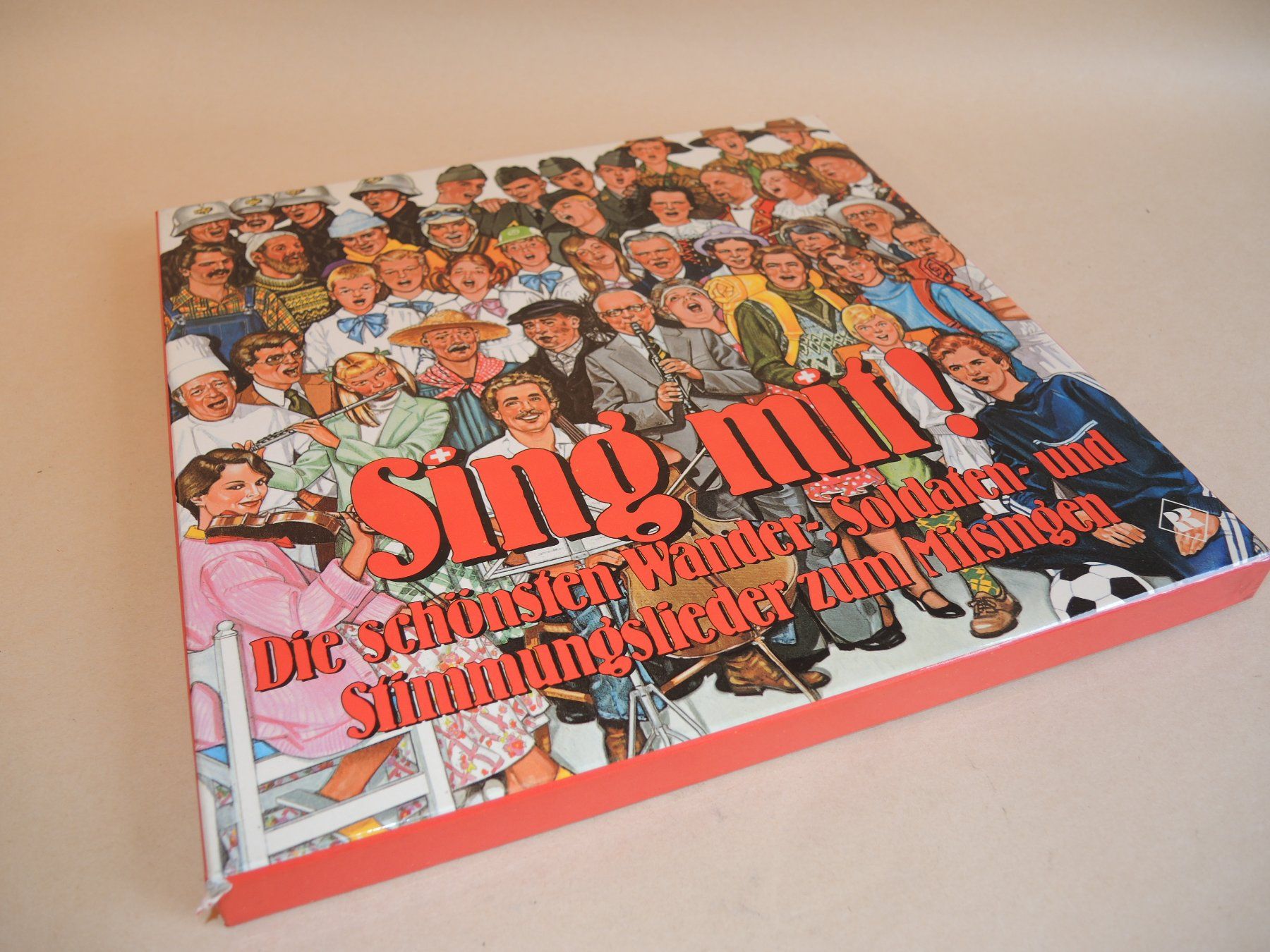 Dischi in vinile: Box SING MIT Wanderlieder z Mitsingen Schallplatte LP Vinyl – Usato da Rorschach venduto da maeck8 1