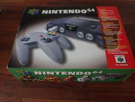 Original Karton für die NINTENDO 64 Konsole guter Zustand