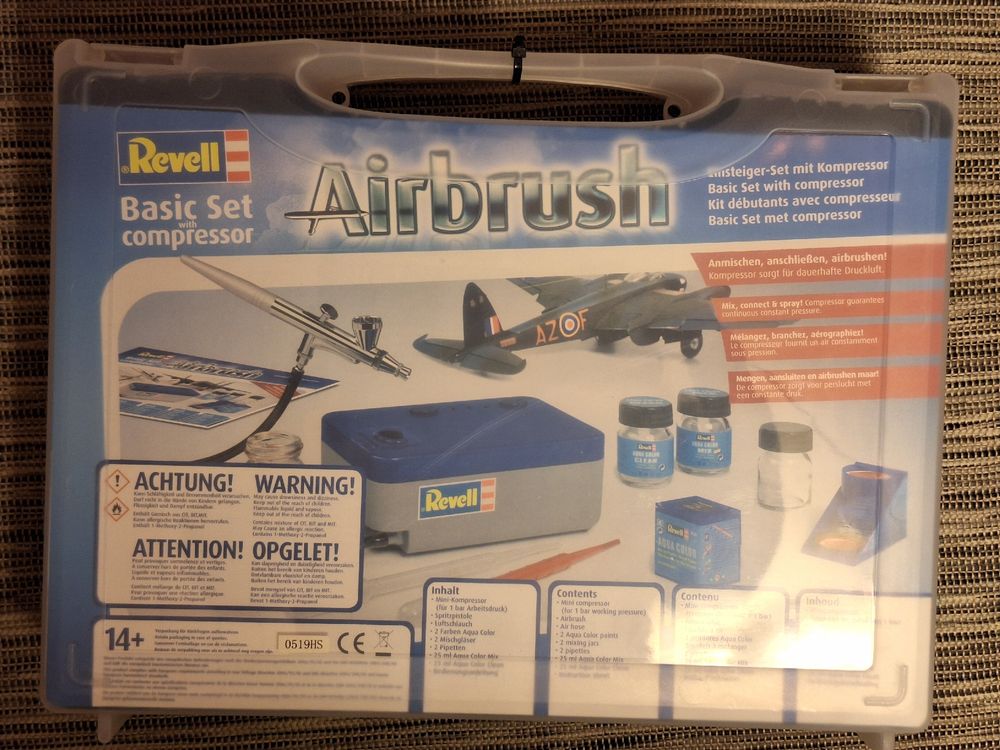 Revell Revell Basic Set mit Kompressor Airbrush KomplettSet Kaufen auf Ricardo