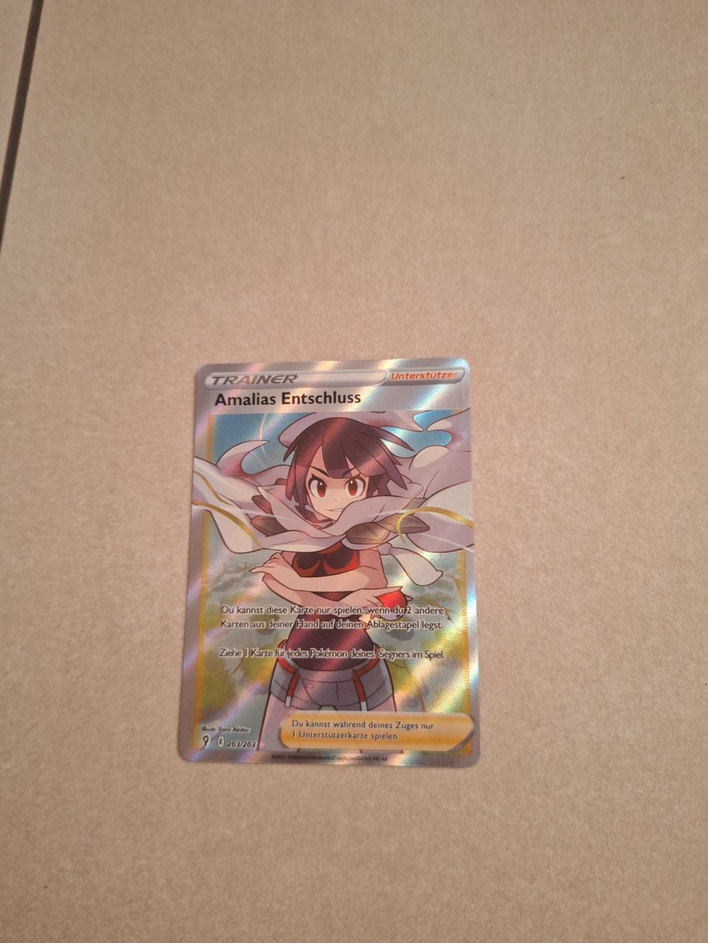Pokémon Sammelbilder & Trading cards: Amalias Entschluss – Gebraucht aus Thunstetten von carolin03