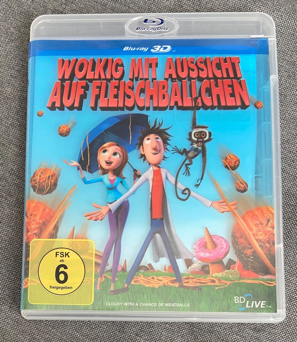 Tutti i DVDs: WOLKIG MIT AUSSICHT AUF FLEISCHBÄLCHEN • Blu-ray – Usato da Luzern venduto da Lycka