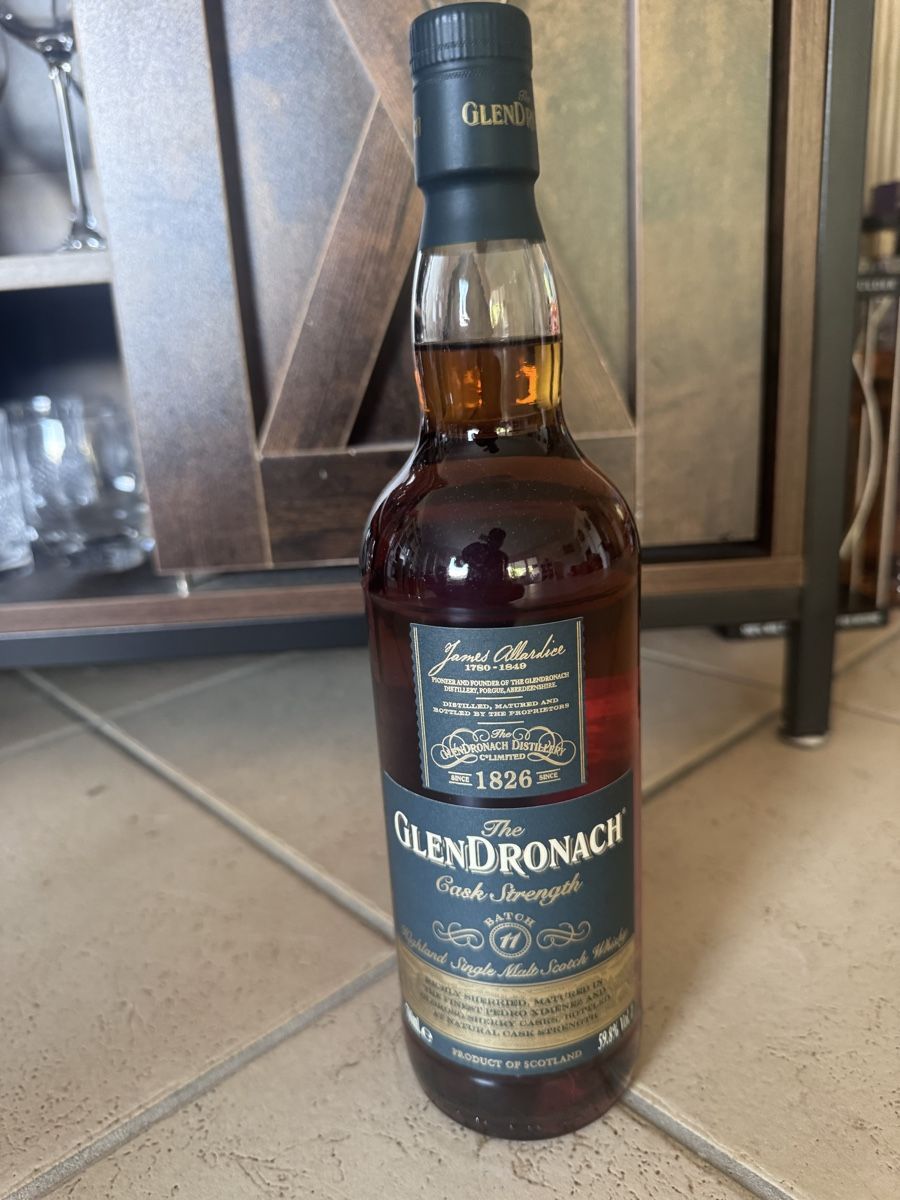 Glendronach Bevande alcoliche: The Glendronach Cask Strength Batch 11 Whisky – Nuovo e nell'imballaggio originale da Hergiswil NW venduto da wert721 1