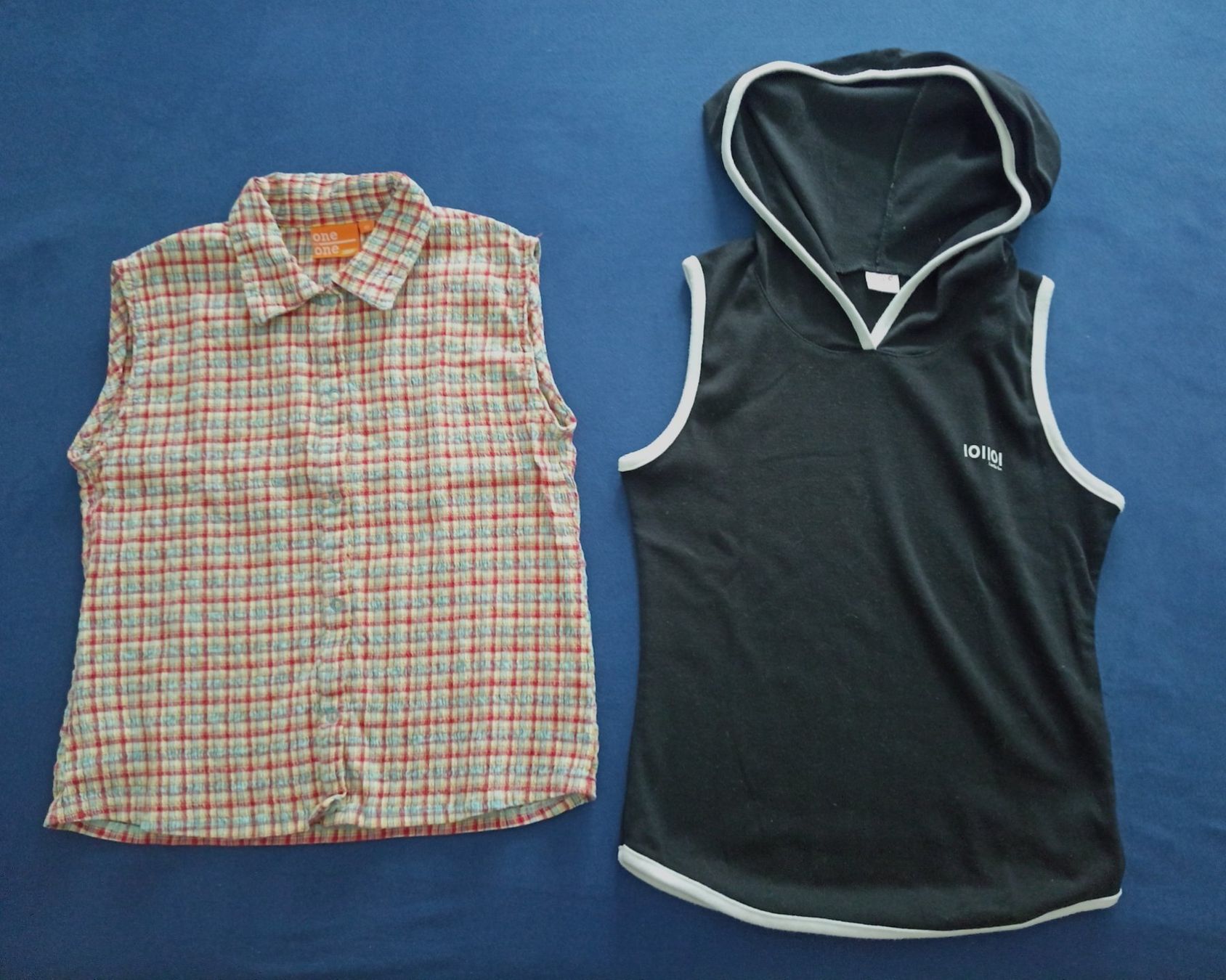 Lotti & Set di vestiti: 2x Sommer Oberteile Gr. 152 – Usato da Schwarzenburg venduto da Miri13