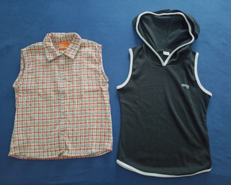 2x Sommer Oberteile Gr. 152