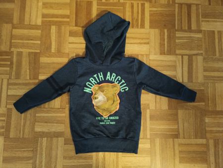 Rovitex Jungen Hoodie Gr 86 blau Pullover mit Kapuze