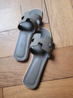 Hermès Sandalen Oran, Grösse 40.5, taupe