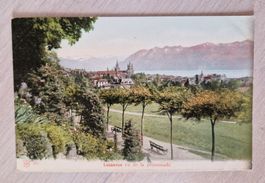 Lausanne vu de la promenade