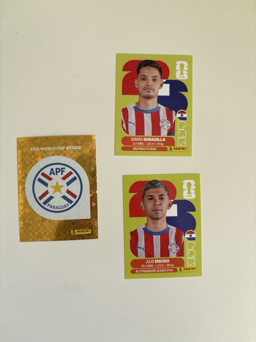 Panini Carte collezionabili: Panini: PAR 1,PAR 11,PAR 15 – Nuovo (secondo la descrizione) da Basel venduto da min_xq6x