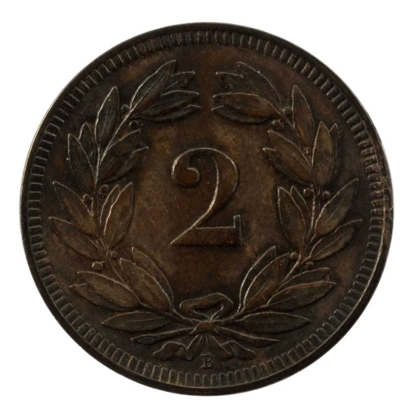 Tutti le monete: Schweiz / Suisse - 2 Rappen - 1918 – Usato da Rotkreuz venduto da Swiss-Coins 1