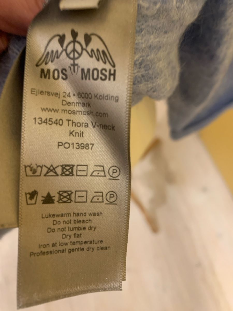 Mos mosh Maglioni & Felpe: MOS MOSH Damenpullover V-Ausschnitt blau S – Usato da Amriswil venduto da rah_hd2j 3