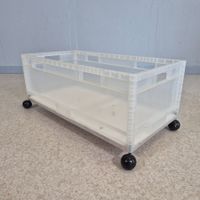 1 Stk. Ikea Märd Rollbox Aufbewahrungsbox Staubox mit Rollen