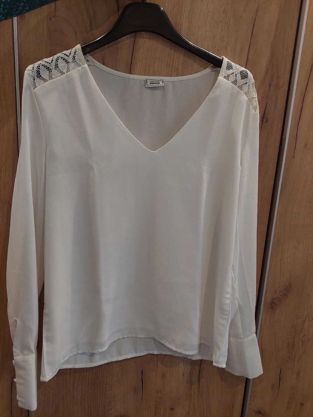 Camicette: Bluse weiss mit Spitze – Usato da Flurlingen venduto da Atea8