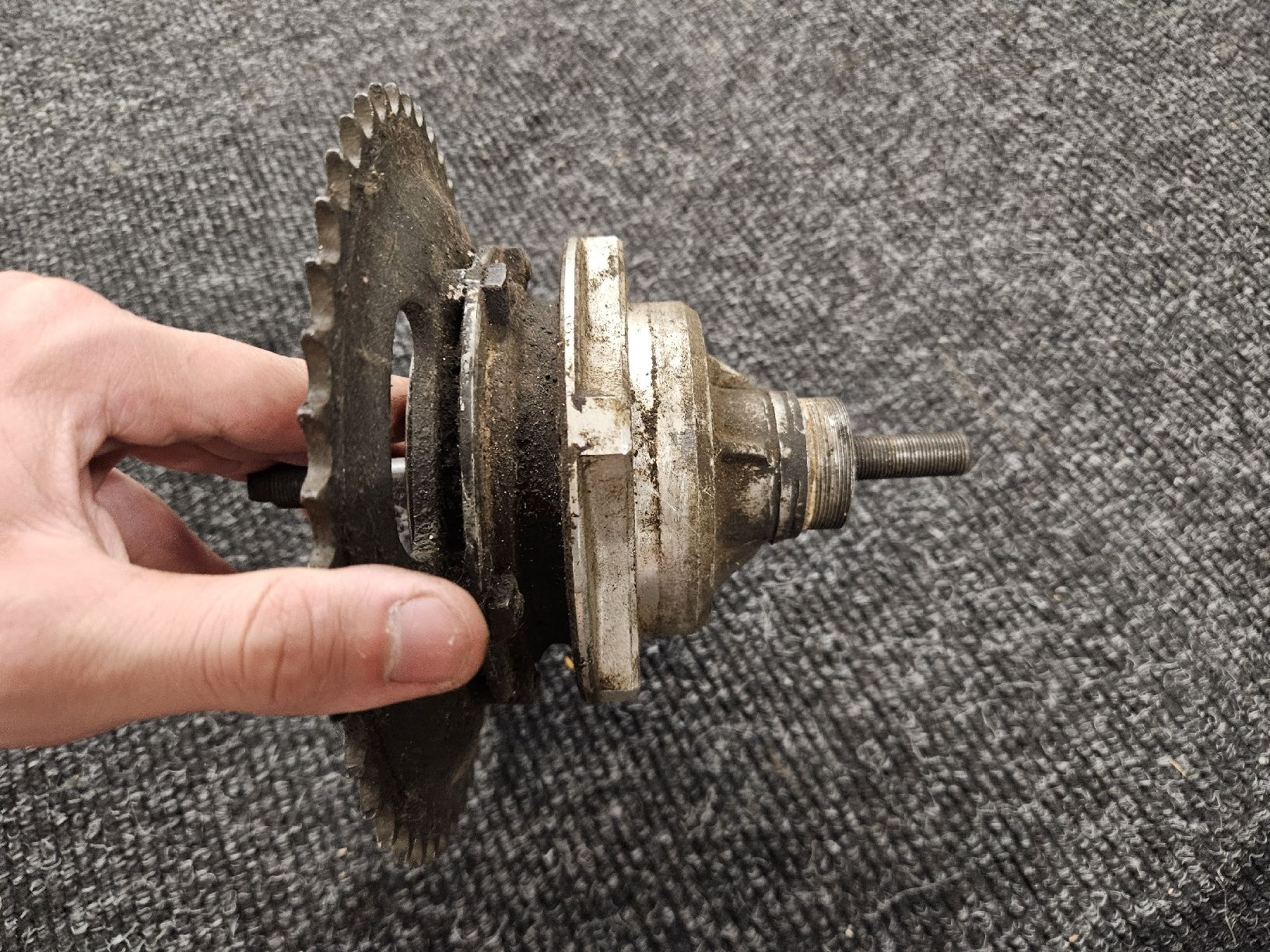 Puch Pièces pour mobylette: Puch Hinterradnabe Gussfelge – D'occasion à Mellingen par Mech-Service 5