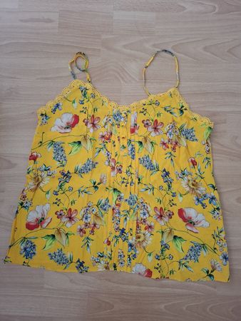 Canotta estiva NAF NAF fantasia floreale, taglia FR 42