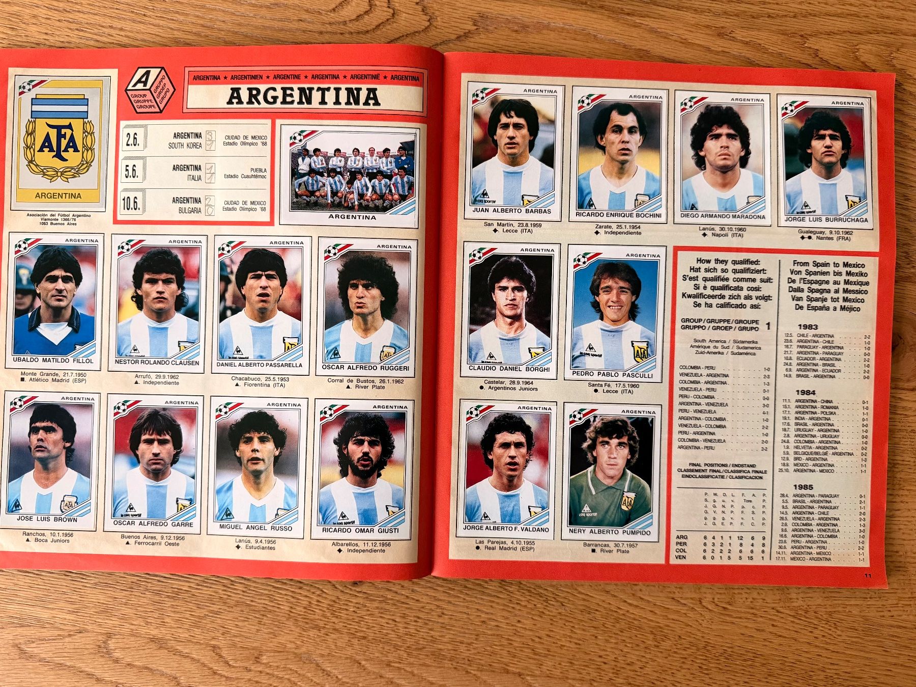 Panini Albums: Panini Mexico 1986 – D'occasion à Belp par Harry03 4