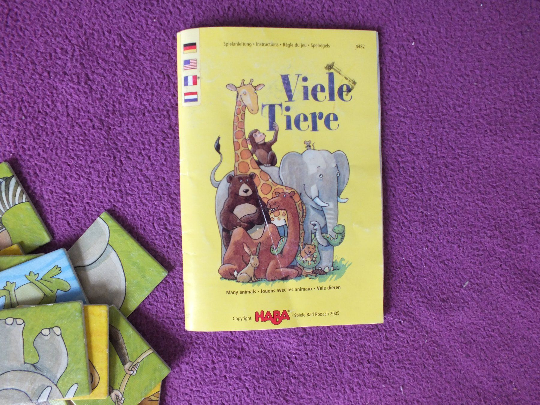 Haba Giochi: HABA Spiel - Viele Tiere – Usato da Müllheim Dorf venduto da Seeeule01 5