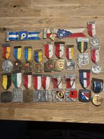 Medaillen Sammlung Schiessen diverse Jahre und Orte