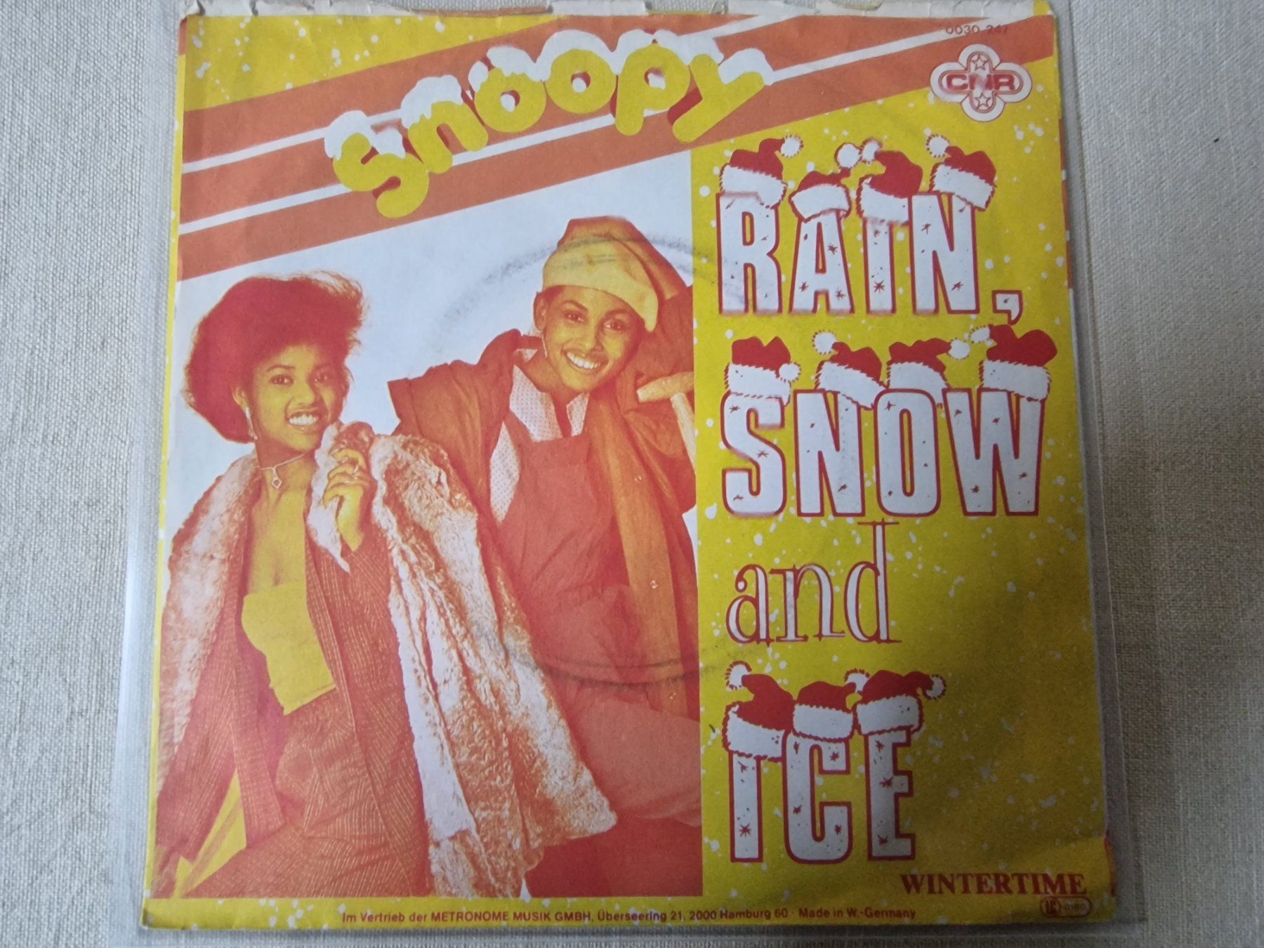 Dischi in vinile: Snoopy Single – Rain, Snow And Ice – Usato da Root venduto da atelier22 1
