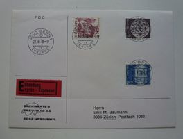 Papieränderung 1978 ++ FDC Et-Vollstempel - 26.6.1978