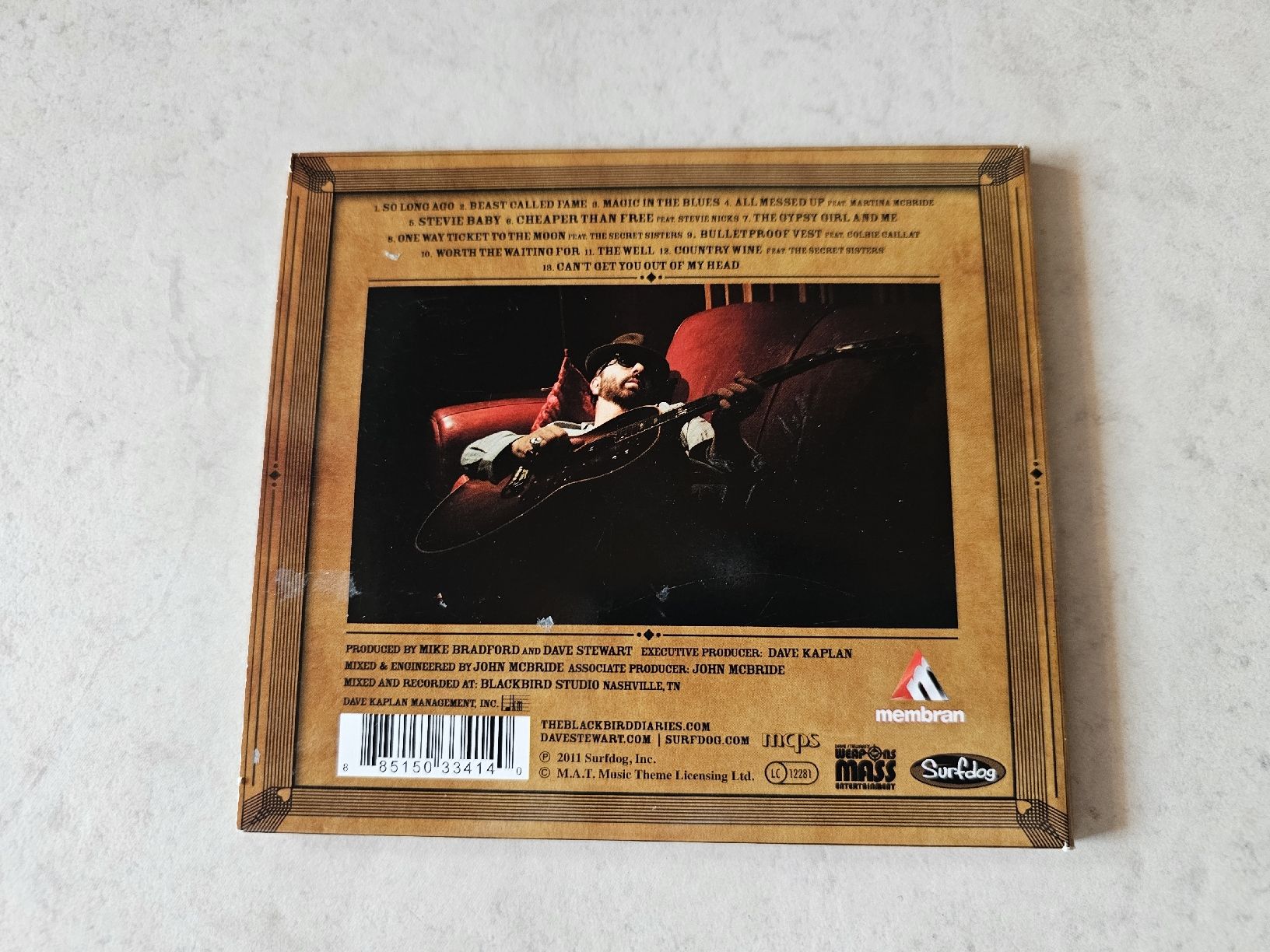 CD: Dave Stewart  -  The Blackbird Diaries – Usato da Schneisingen venduto da backstore24 1