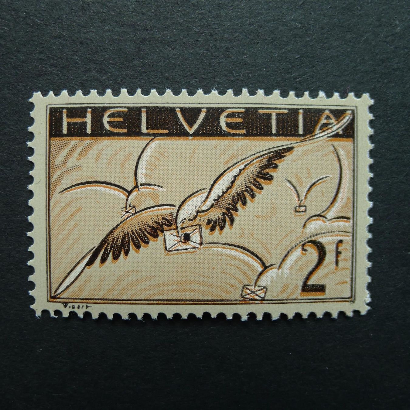 Tutti i francobolli: 1935 Nr. F13z.1.10 Kat. Fr. 500.- – Usato da Dagmersellen venduto da wyss1982