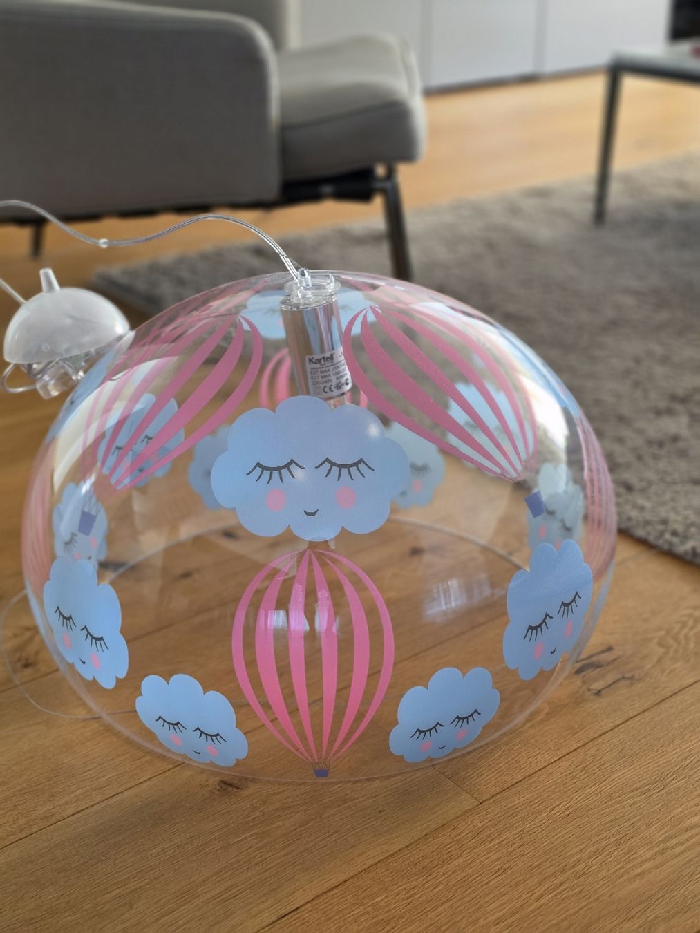 Kartell Lampadari & plafoniere: Designklassiker Deckenleuchte Kartell FLY Transparent – Usato da Dielsdorf venduto da Hk1976 4