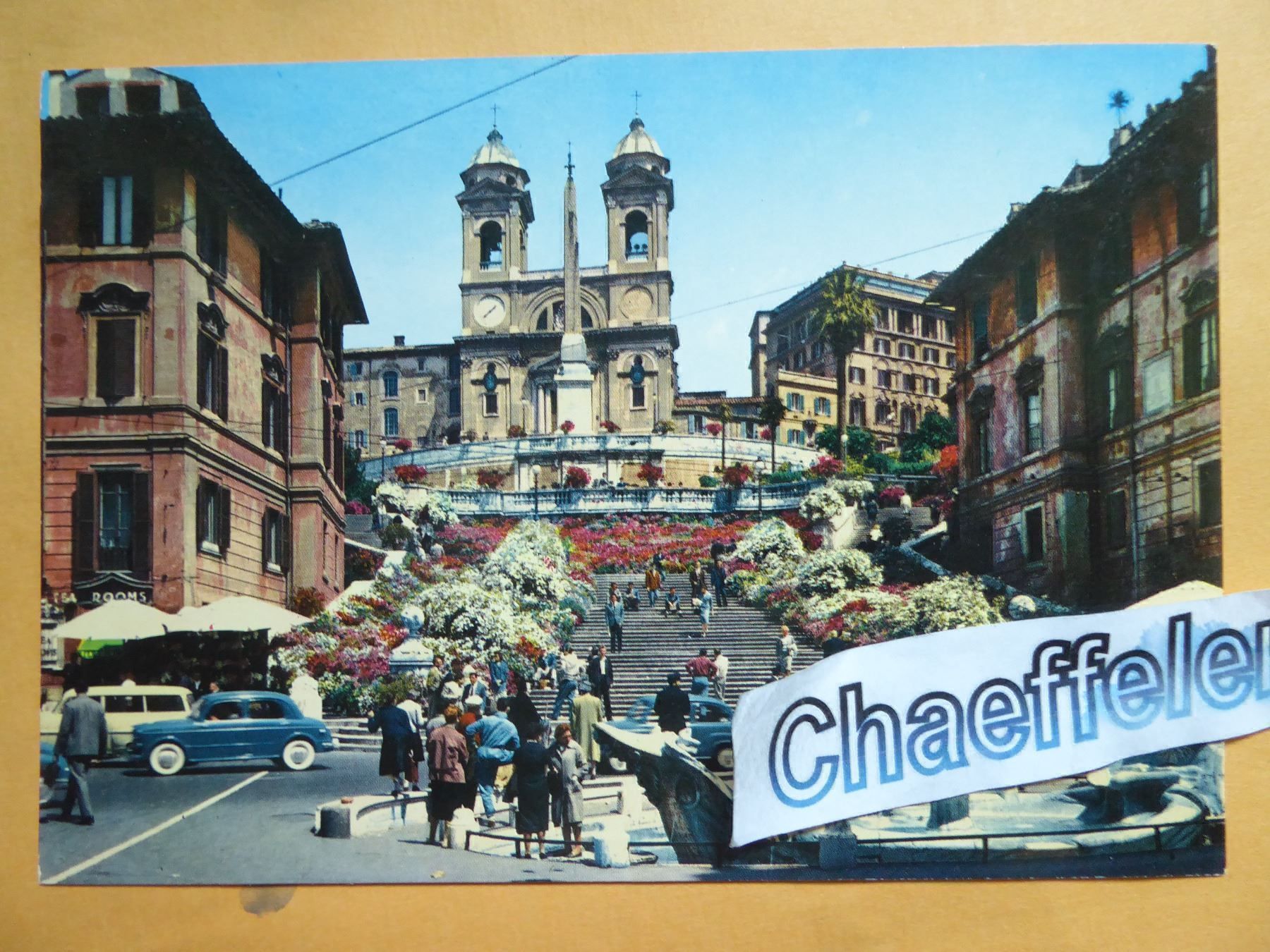 Cartoline postali: Roma - Trinità dei Monti – Nuovo (secondo la descrizione) da Zürich venduto da Chaeffeler