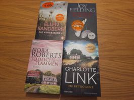 4 Krimis & Thriller – Link, Roberts, Fielding, Sandberg