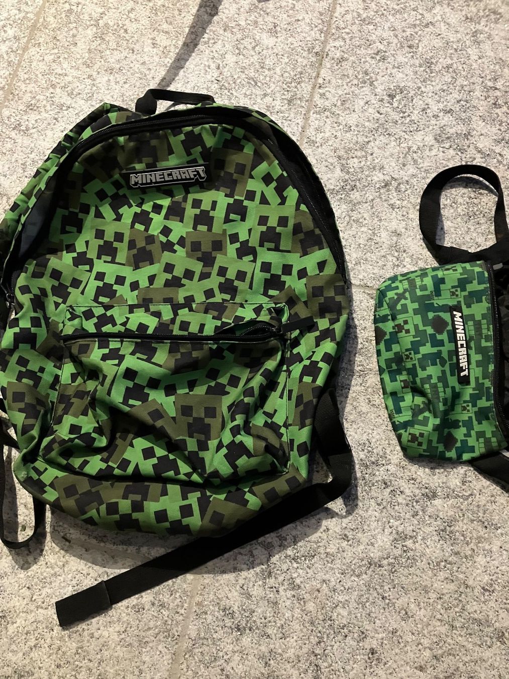 Borse & Zaini: Set Schulrucksack und Umhängetäschchen "Minecraft" – Usato da Ostermundigen venduto da bea_pjw9