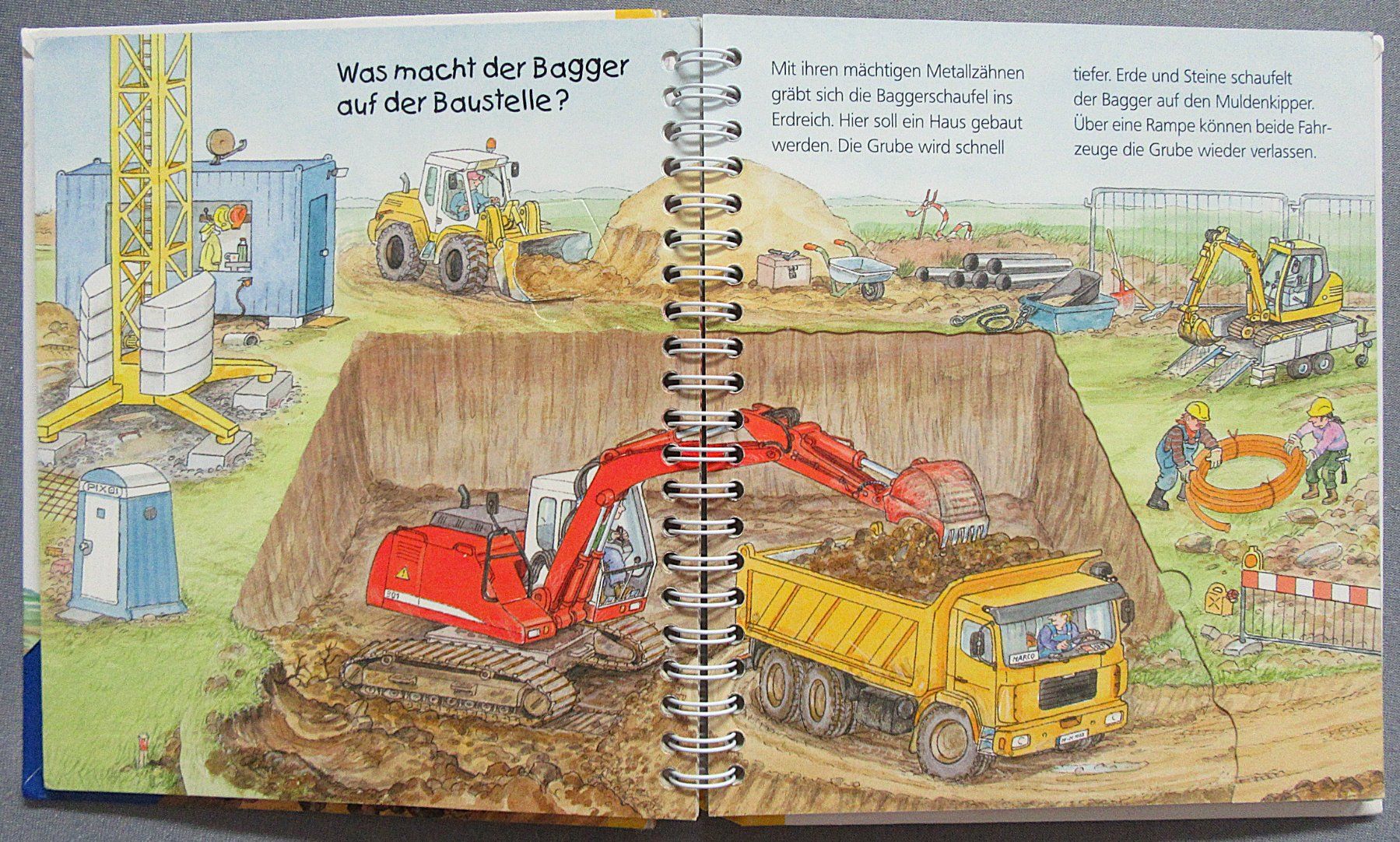 Bücher: Der Bagger - junior - Wieso ? Weshalb ? Warum ? – Gebraucht aus Auenstein von Padabimbim 3