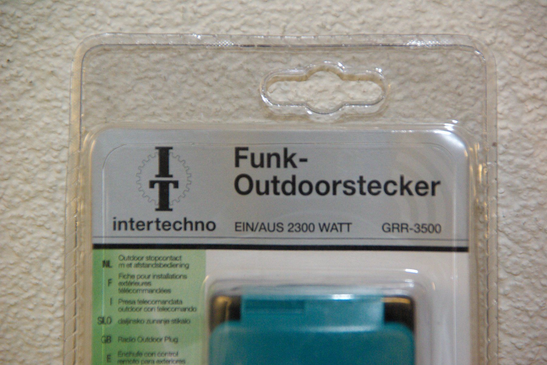 Intertechno Stecker: Funk-Outdoorstecker von intertechno – Neu und originalverpackt aus Herisau von Cevianer1844 1