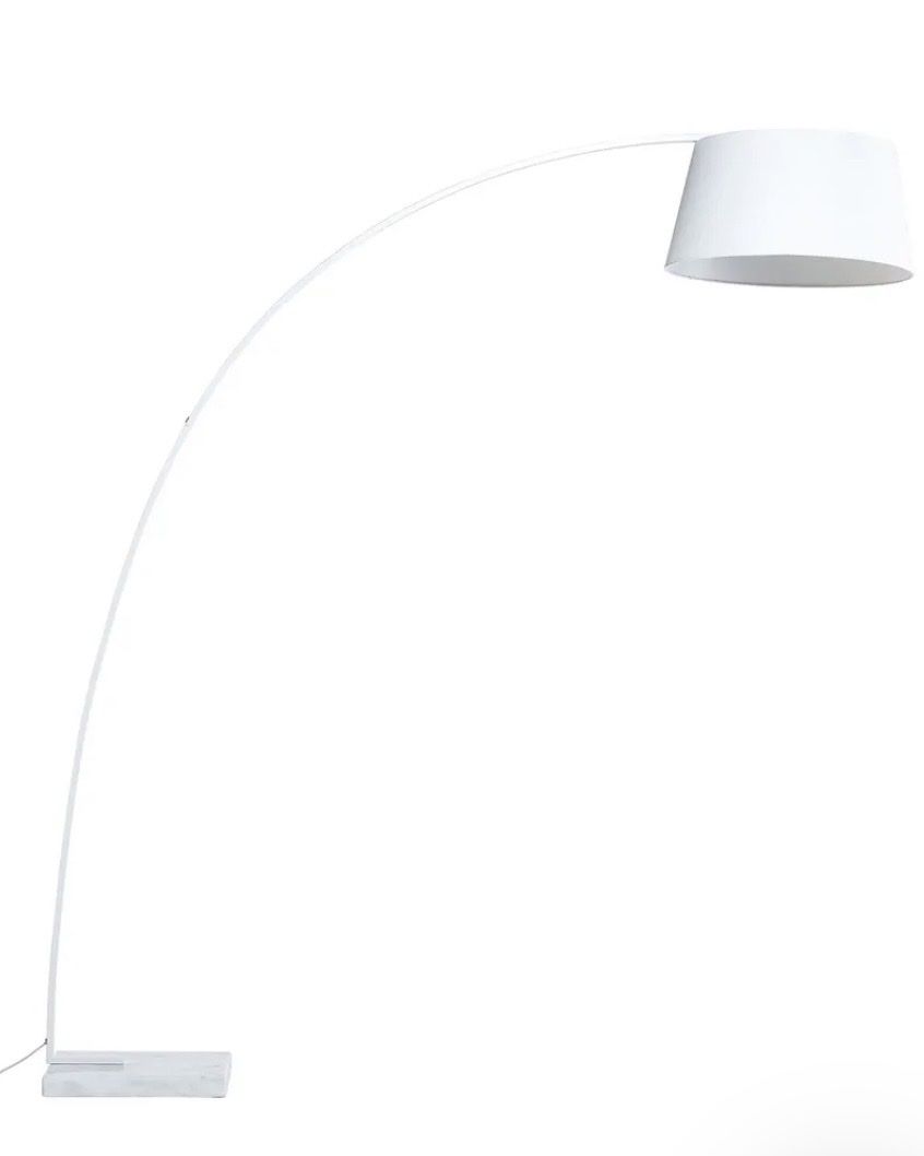 Beliani Lampen: Stehlampe weiss mit Marmorfuss – Neu (gemäss Beschreibung) aus Spreitenbach von rago_1 1