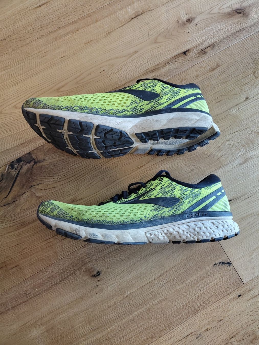 Brooks Herrenschuhe: Brooks Ghost 11 Grösse 44.5 neongelb – Gebraucht aus Interlaken von dmncmg 1